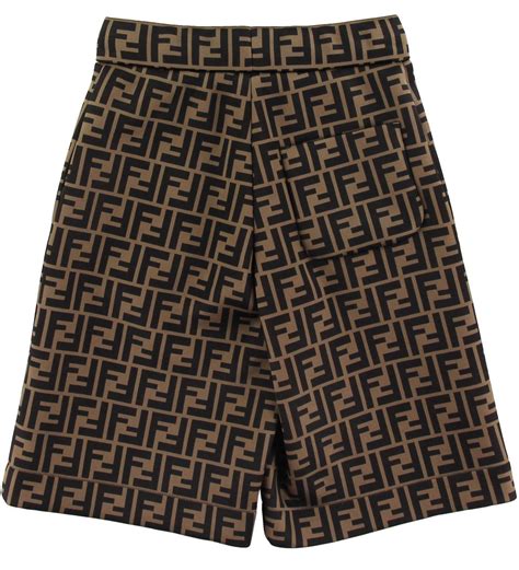 fendi shorts men|brown fendi shorts.